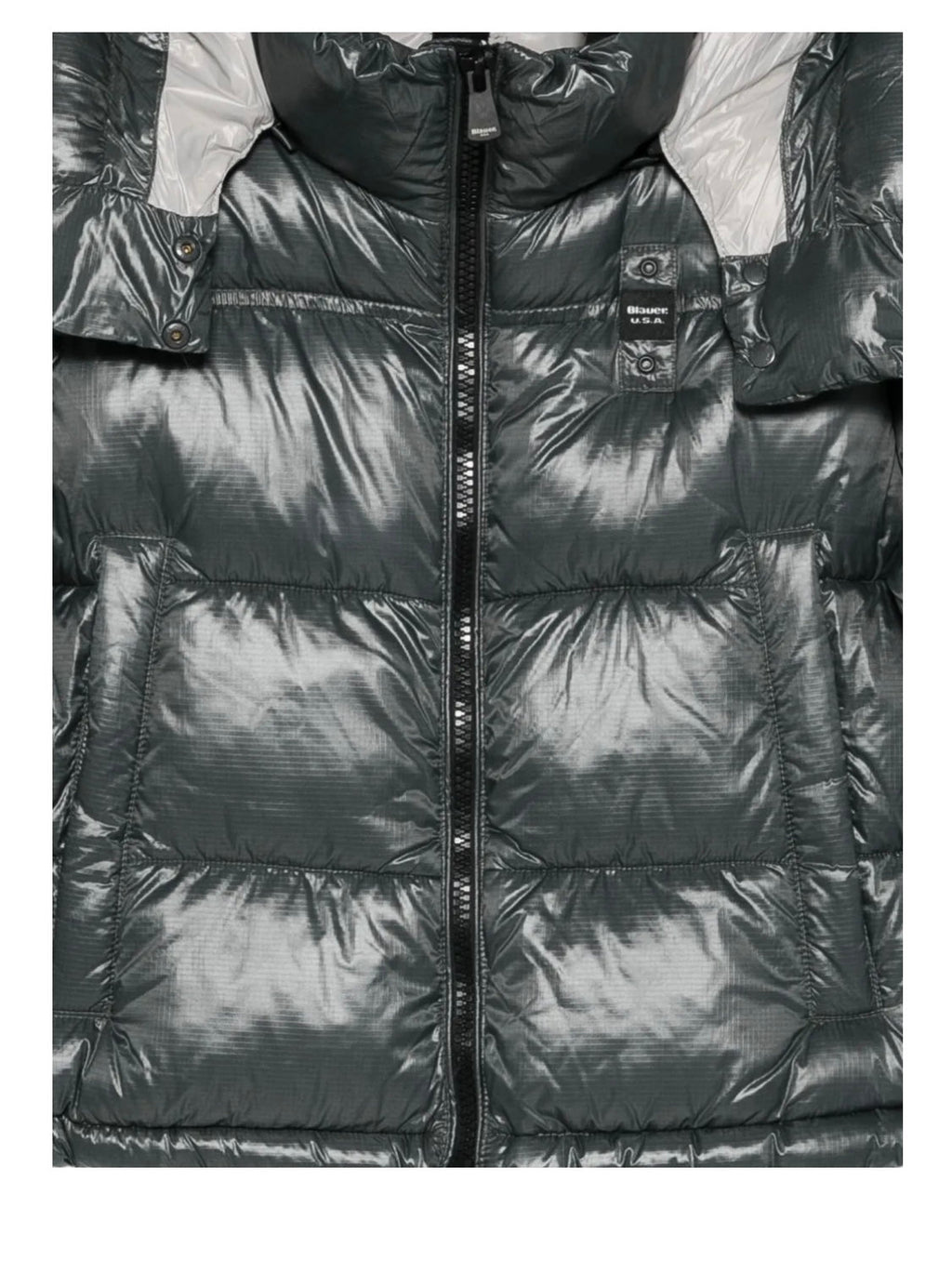 GIUBBINO BLAUER DONNA CORTO OVER GRIGIO