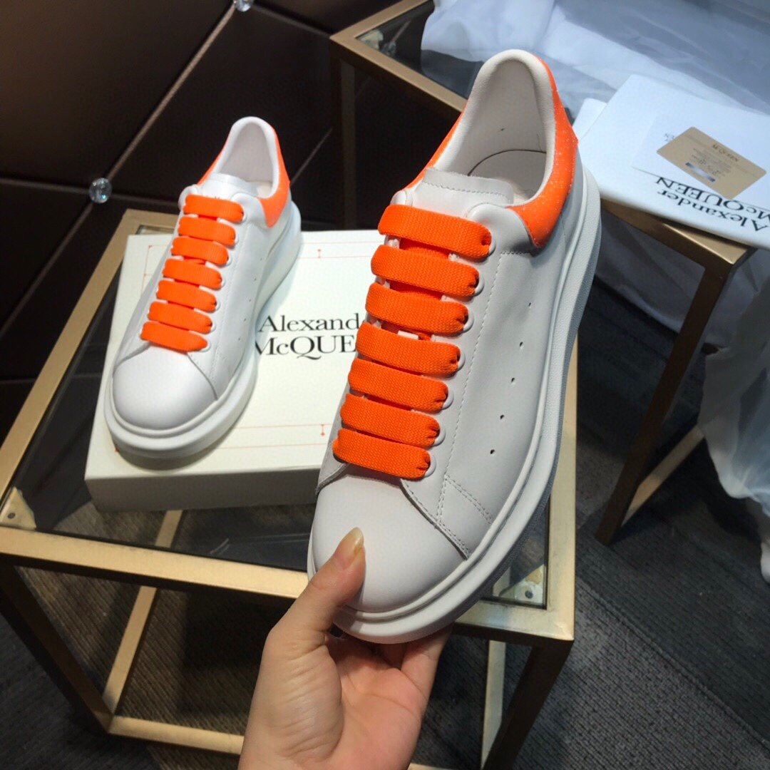 ALEXANDER MCQUEEN BIANCHE E ARANCIO
