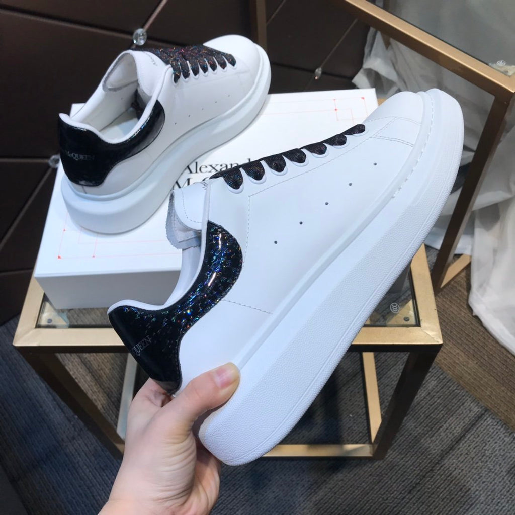 ALEXANDER MCQUEEN BIANCHE CON LACCI NERI