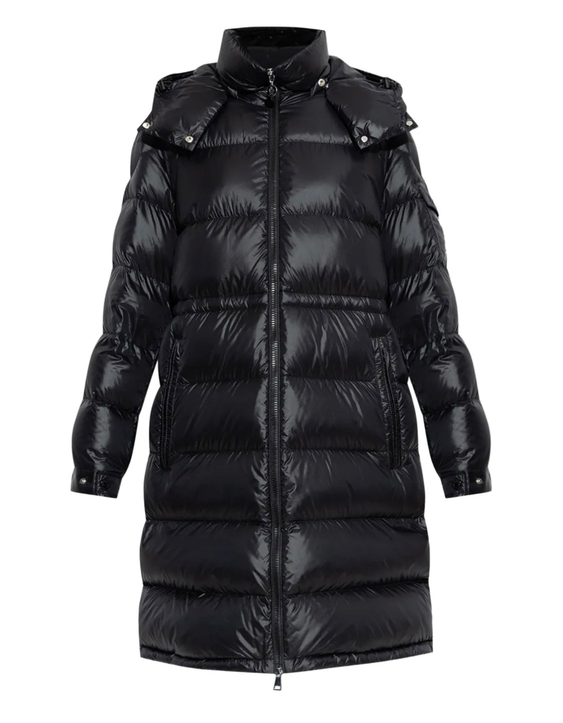GUBBINO MONCLER DONNA LUNGO NERO