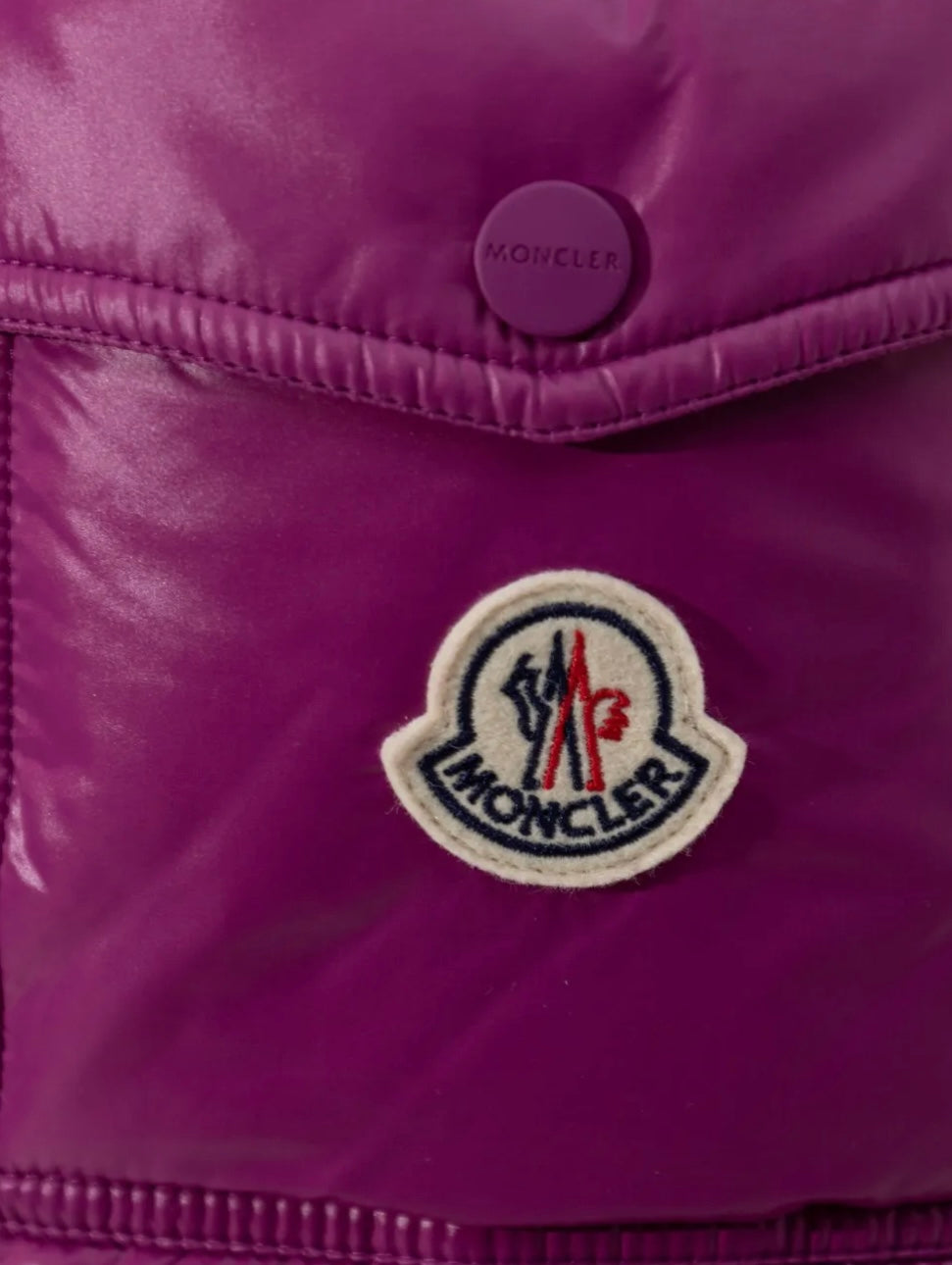 GUBBINO MONCLER DONNA CORTO MAGENTA