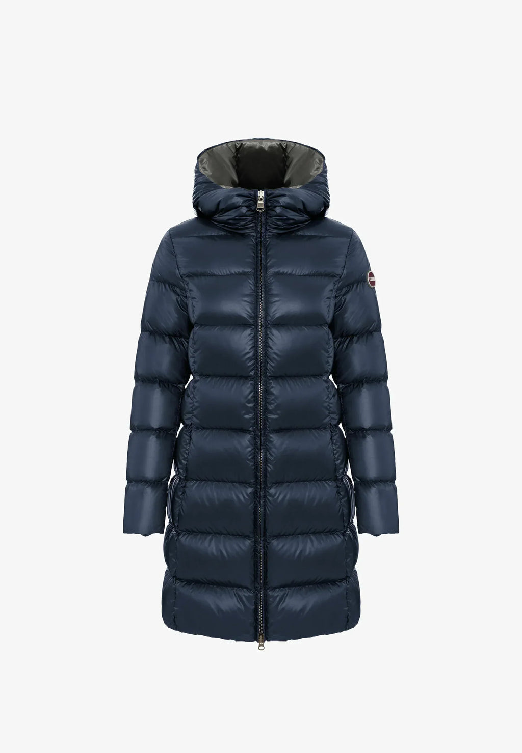 COLMAR DONNA BLU LUNGO CON CAPPUCCIO