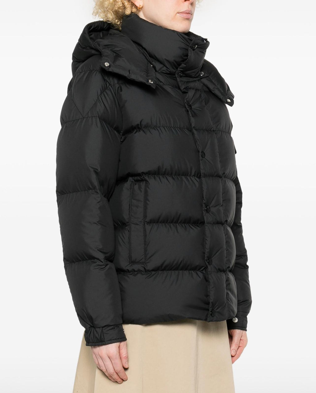 GIUBBINO MONCLER DONNA NERO