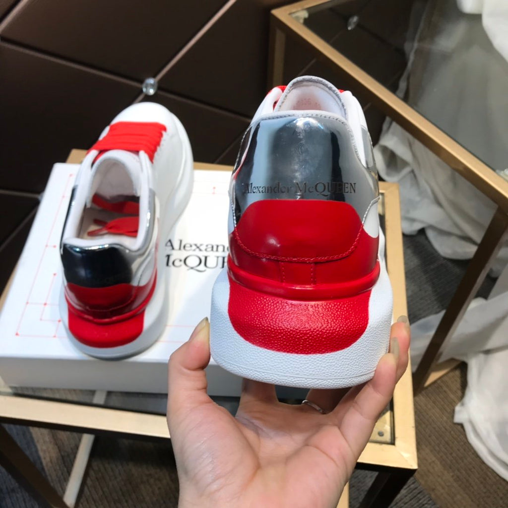 ALEXANDER MCQUEEN BIANCHE E ROSSE,LACCI ROSSI